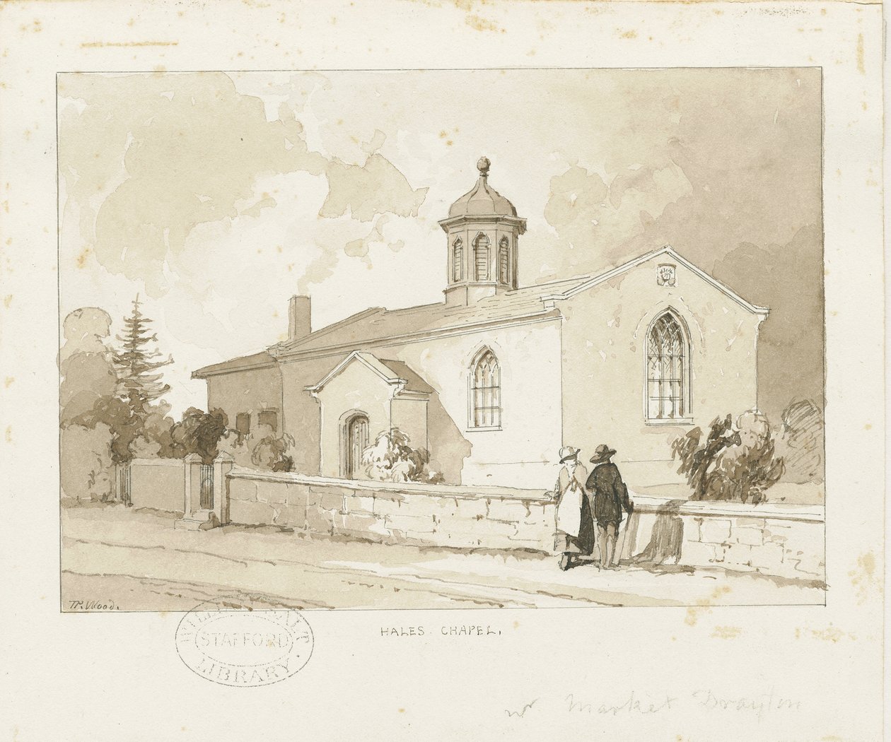 Drayton-in-Hales - Capilla de Hales de Thomas Peploe Wood
