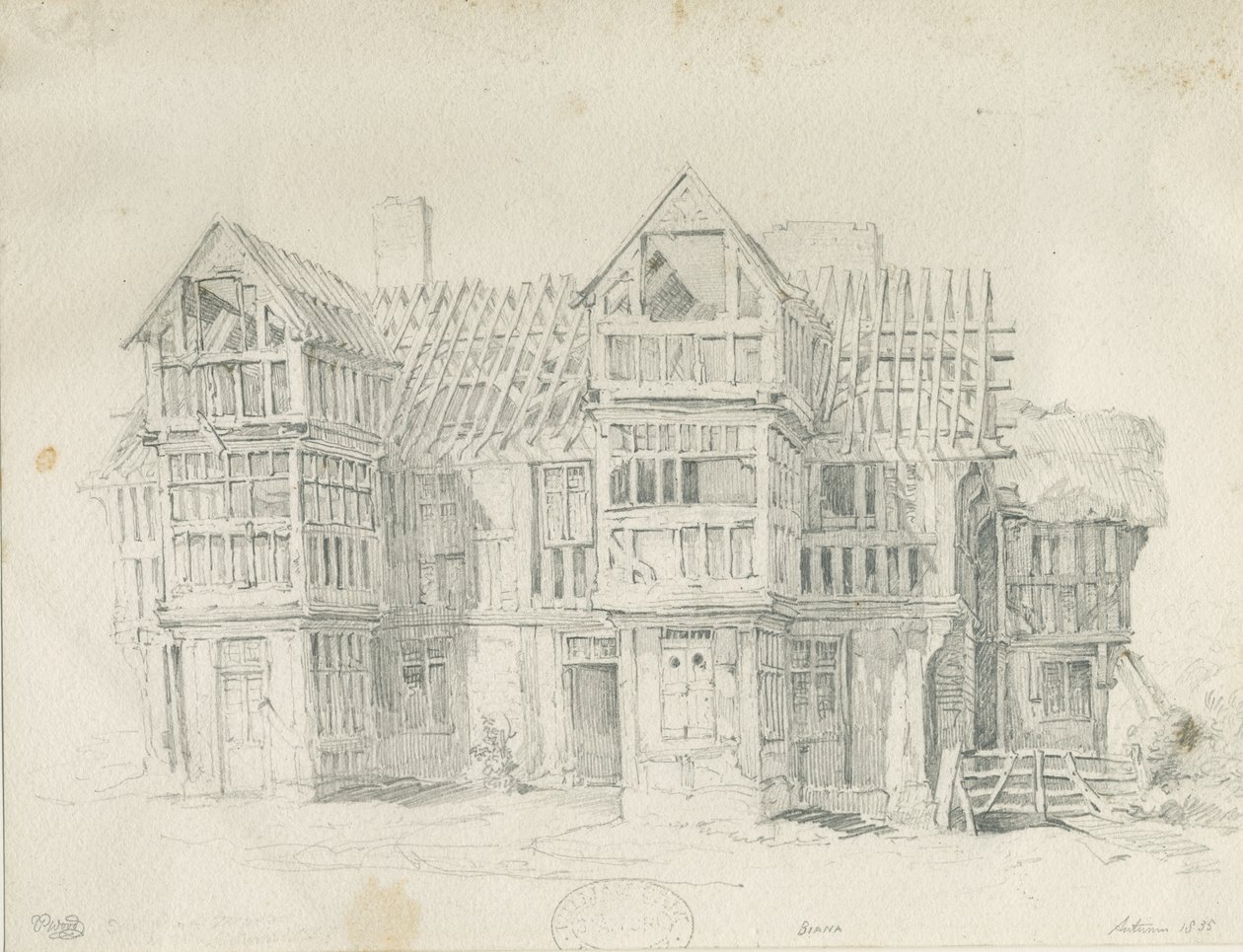 Eccleshall - Biana Hall de Thomas Peploe Wood