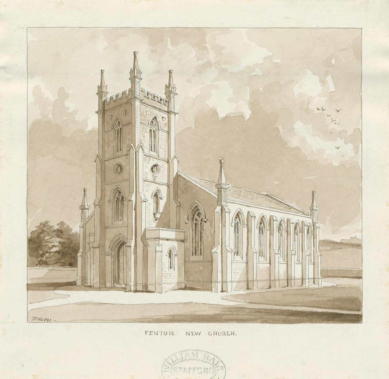 Iglesia Nueva de Fenton de Thomas Peploe Wood