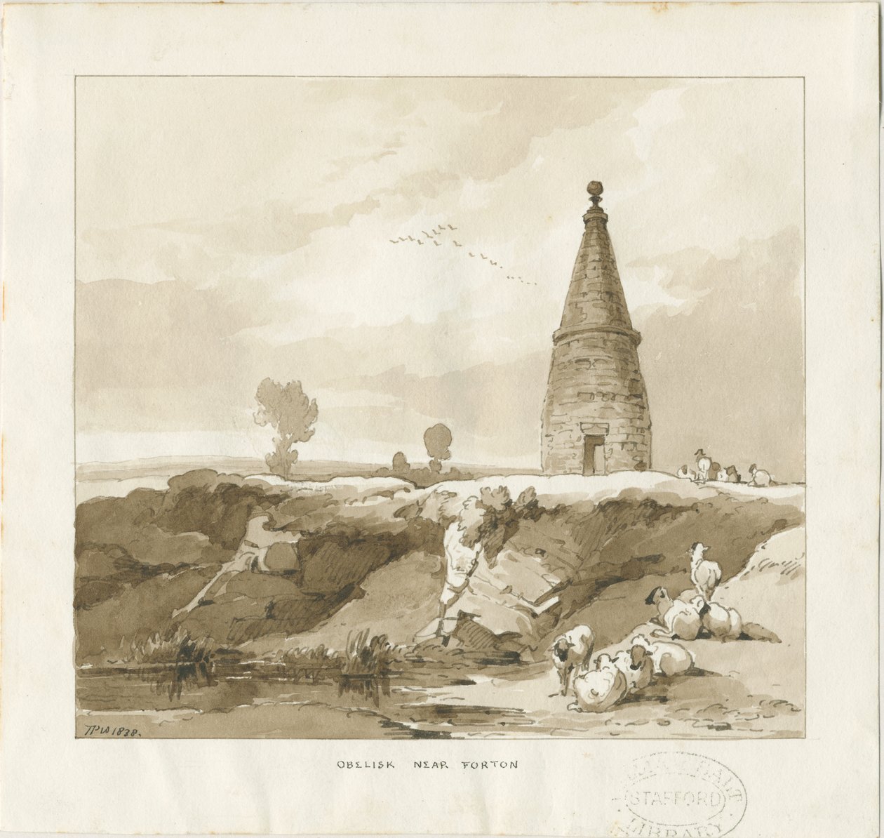 Forton - Obelisco de Thomas Peploe Wood