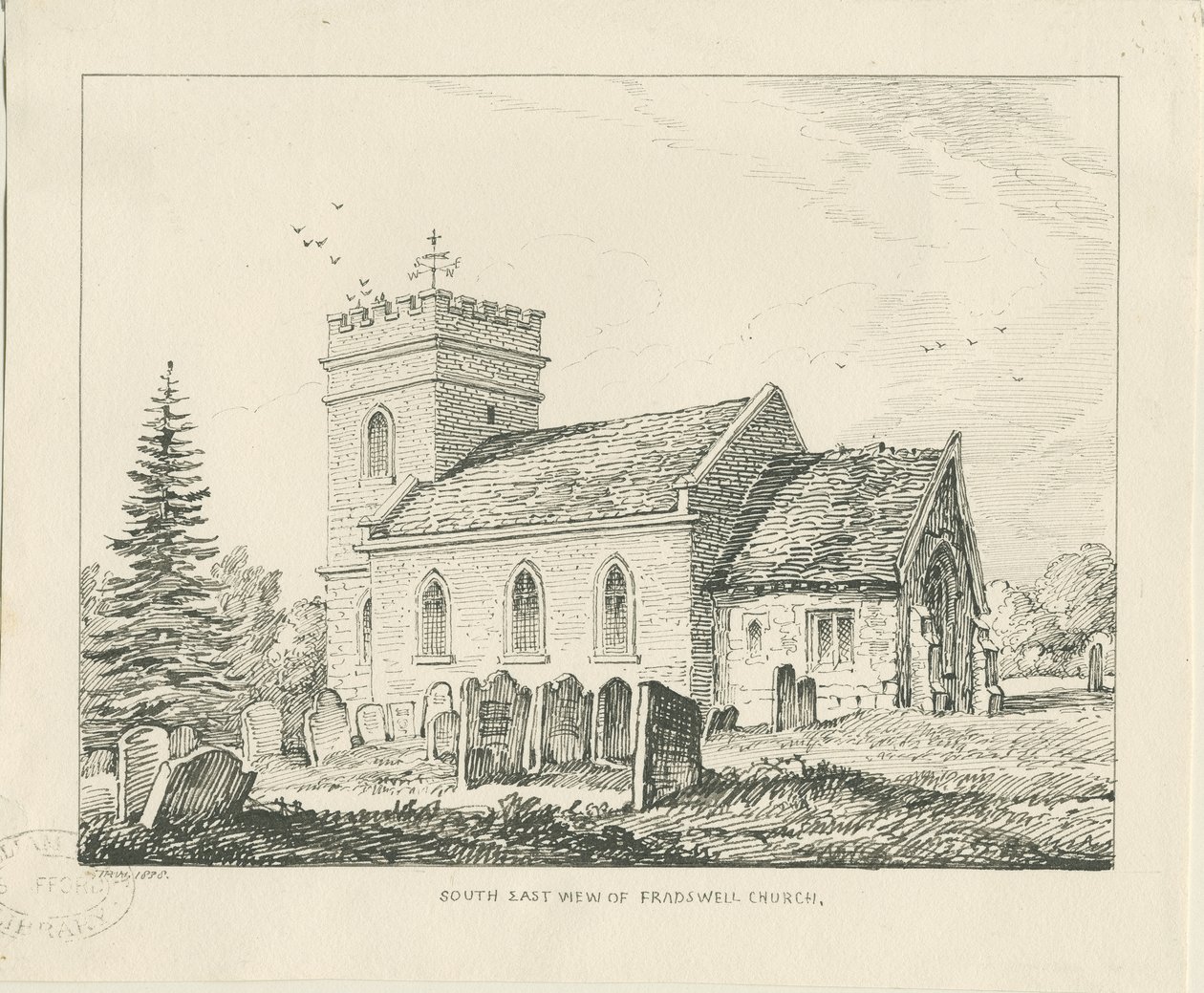 Iglesia de Fradswell de Thomas Peploe Wood