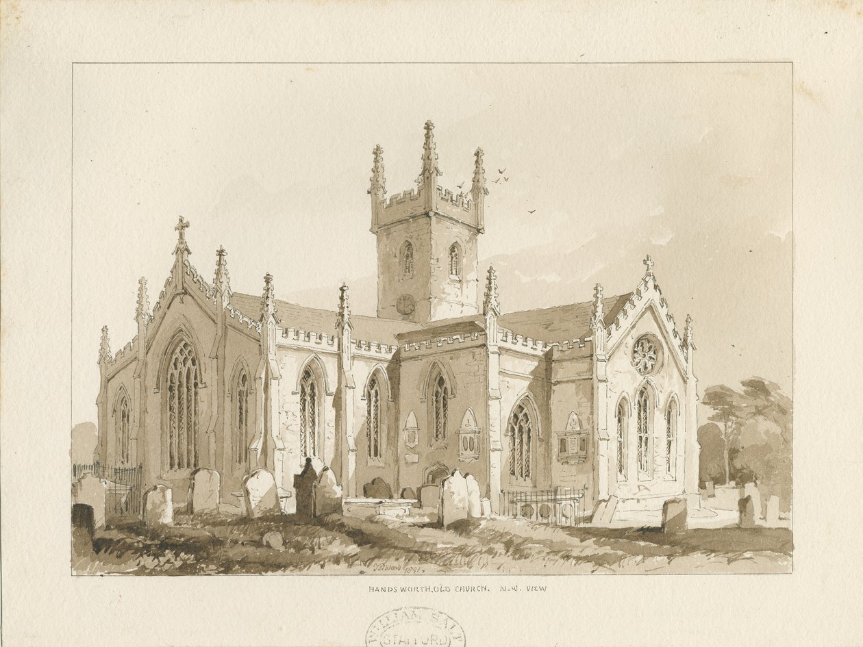 Iglesia de Handsworth de Thomas Peploe Wood
