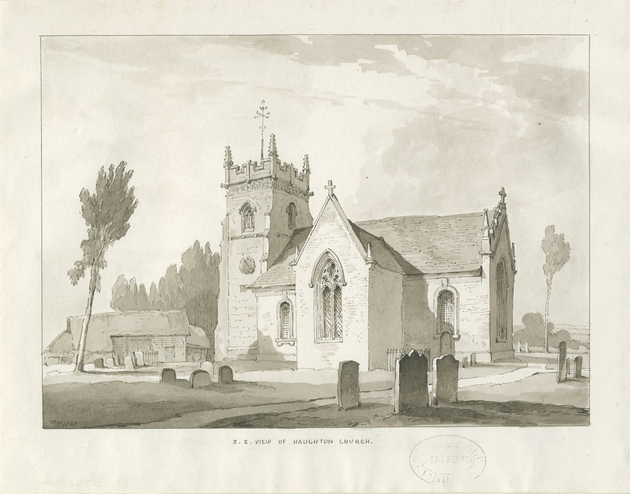 Iglesia de Haughton de Thomas Peploe Wood
