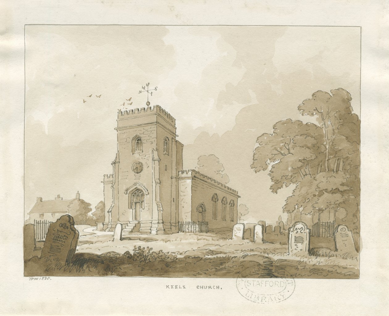 Iglesia de Keele de Thomas Peploe Wood