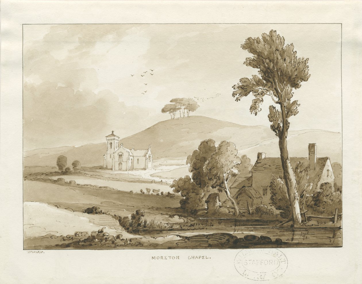 Capilla de Moreton, 1838 de Thomas Peploe Wood