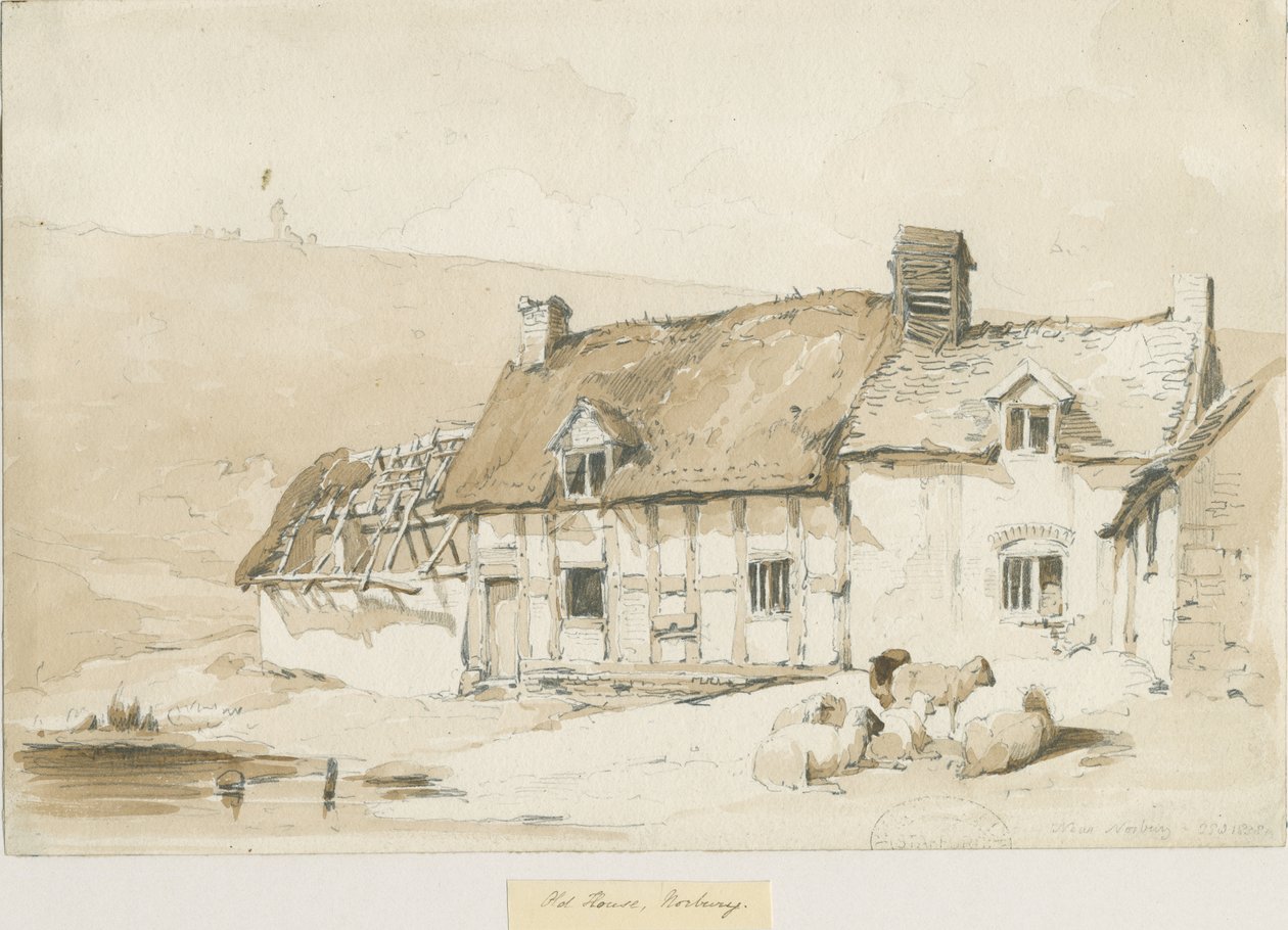 Pueblo de Norbury - Casas antiguas de Thomas Peploe Wood