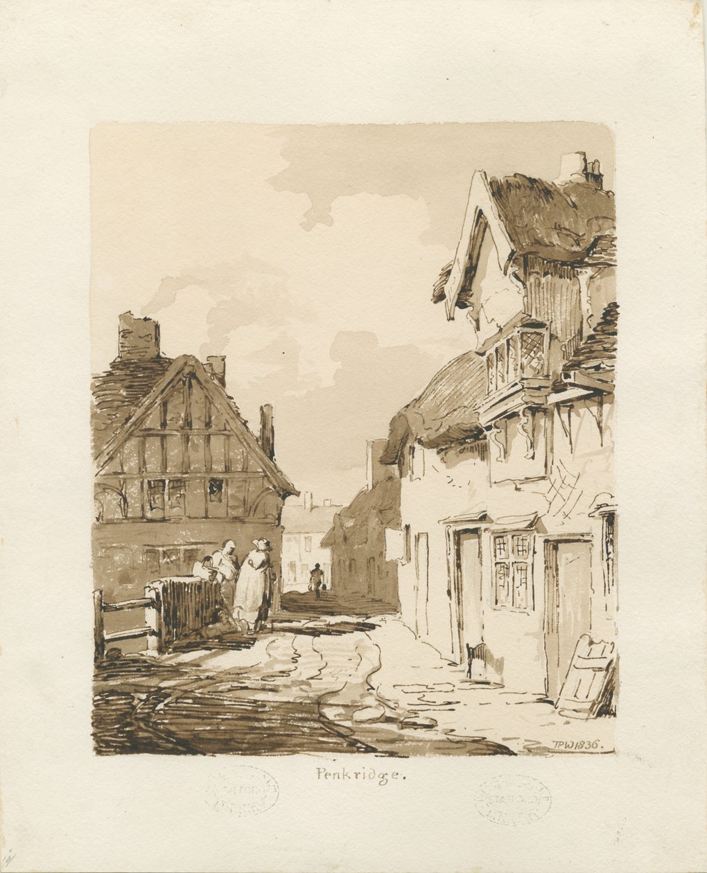 Pueblo de Penkridge de Thomas Peploe Wood