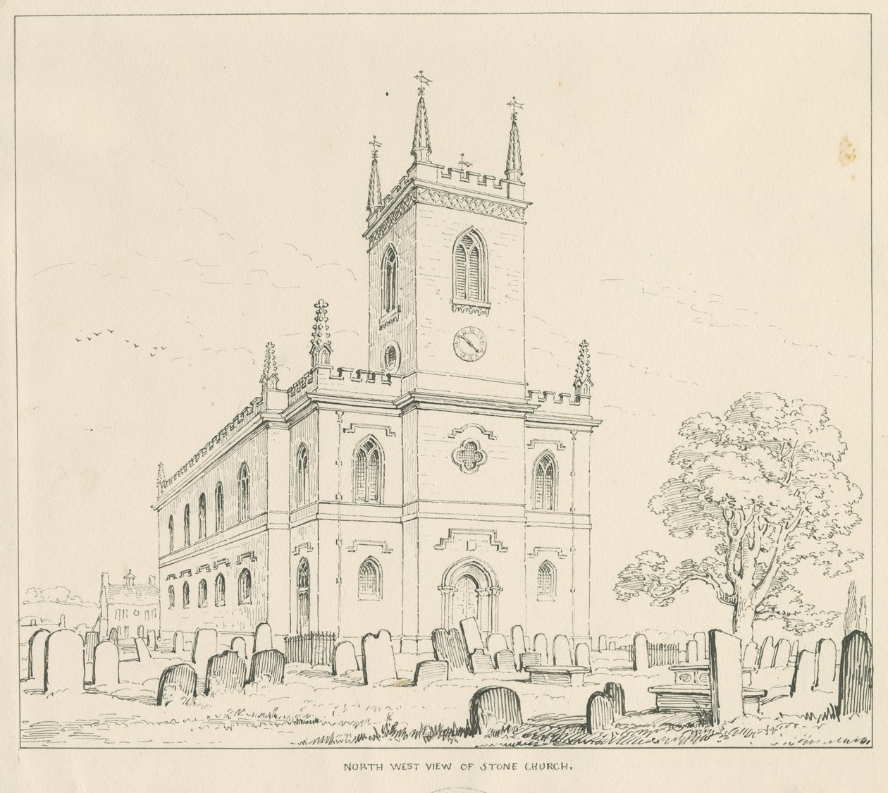 Iglesia de Stone de Thomas Peploe Wood