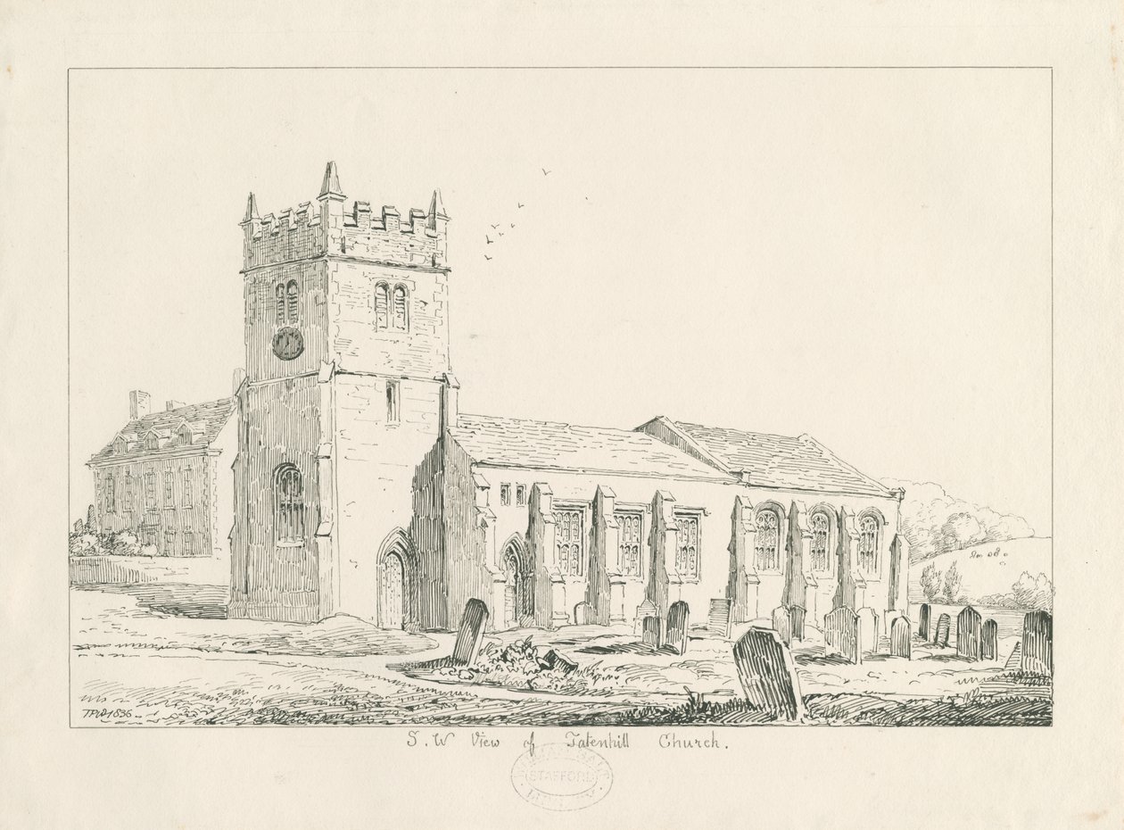 Iglesia de Tatenhill de Thomas Peploe Wood