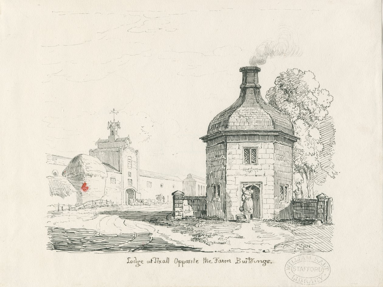 Tixall - Casa de Guardia de Thomas Peploe Wood
