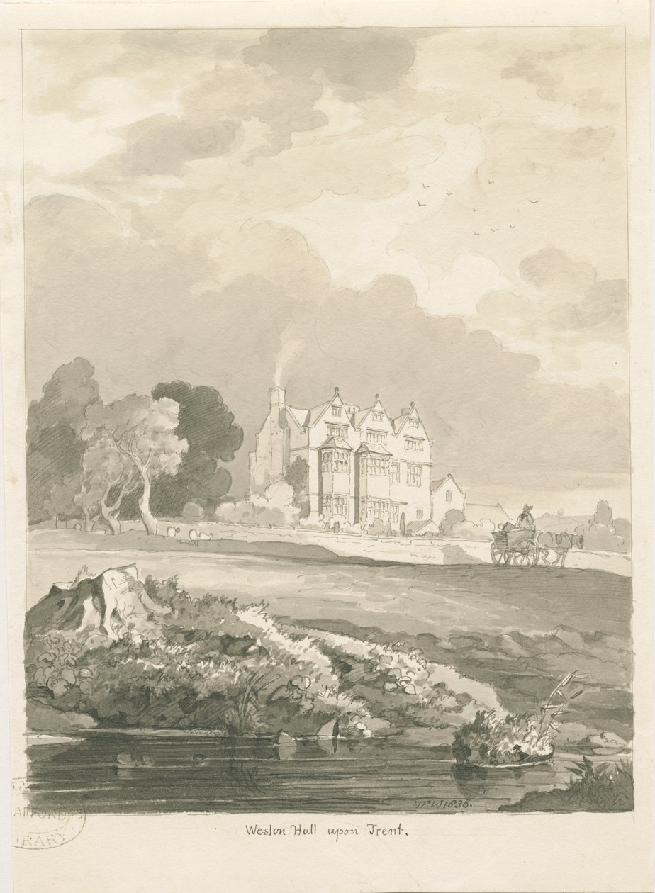 Weston-on-Trent - Hall de Thomas Peploe Wood