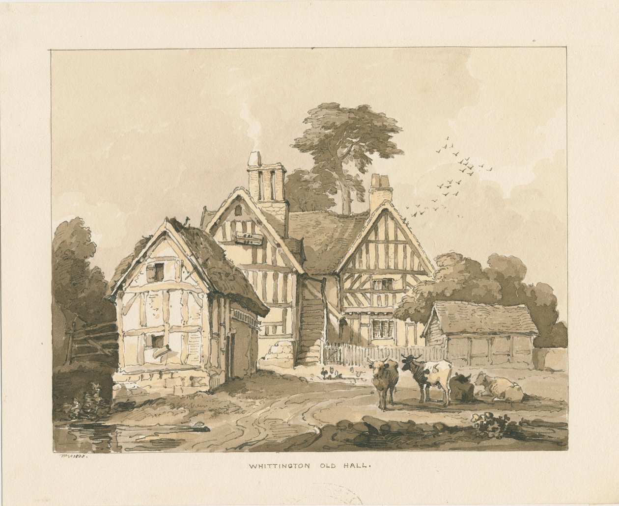 Whittington Hall de Thomas Peploe Wood