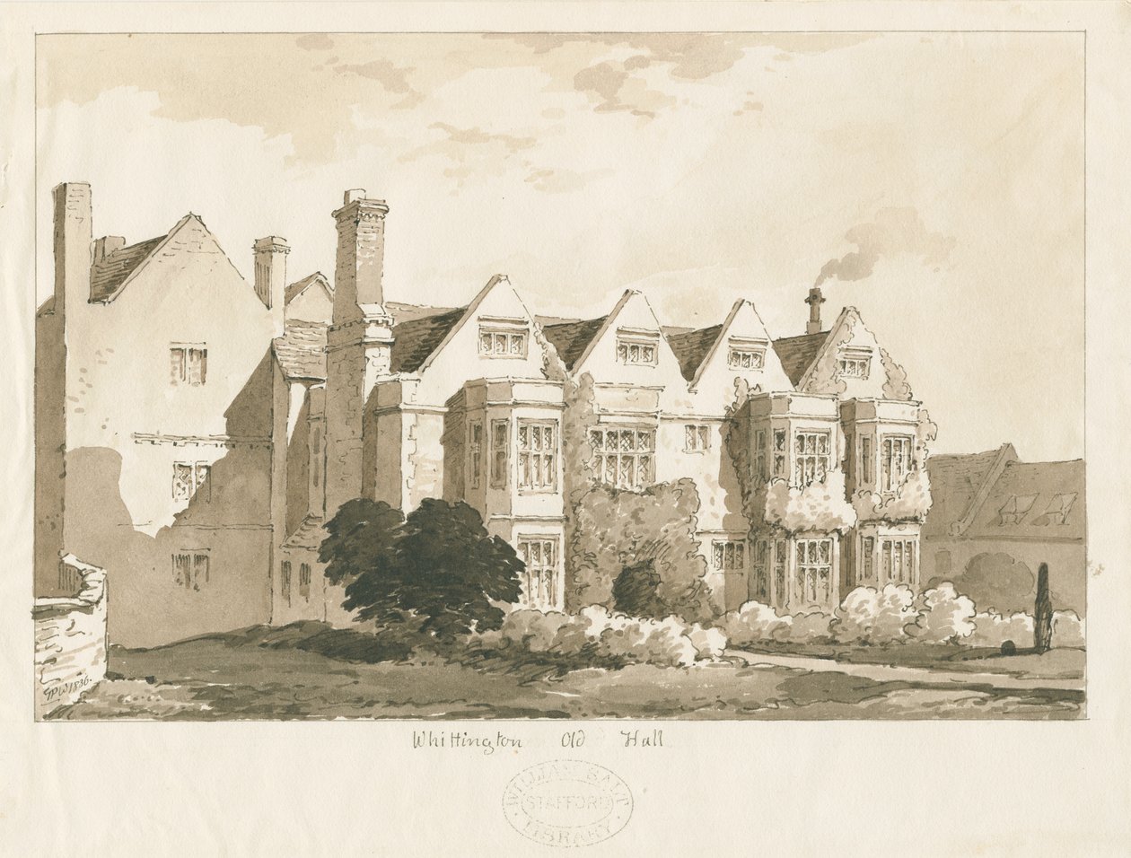 Whittington Hall de Thomas Peploe Wood