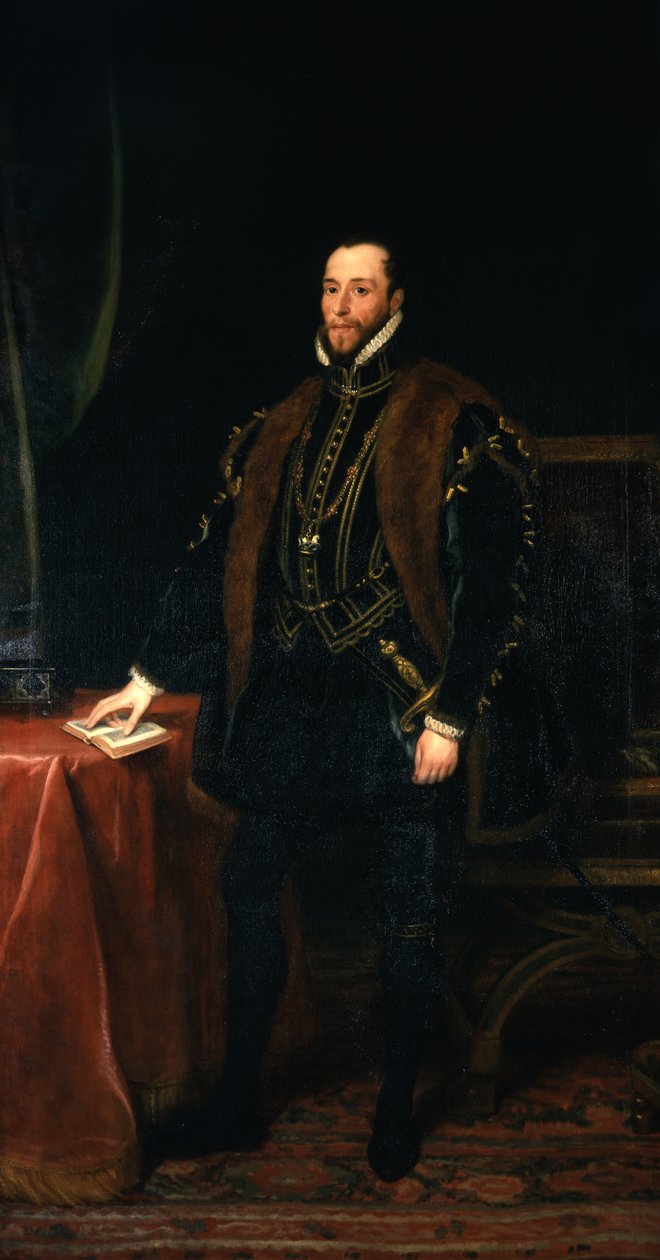 Un retrato histórico de Thomas, 7º Conde de Northumberland de Thomas Phillips