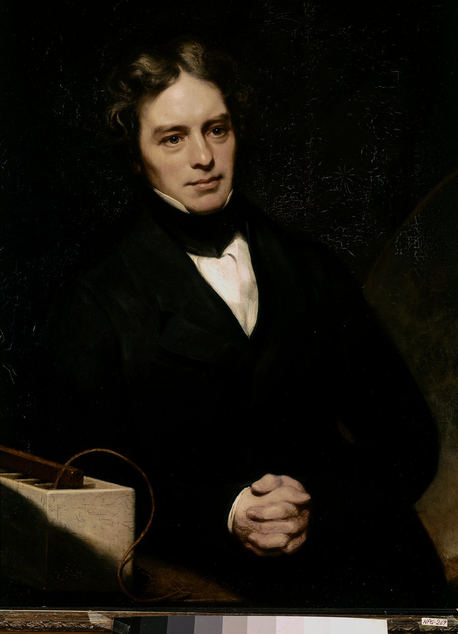 Retrato de FARADAY Michael de Thomas Phillips