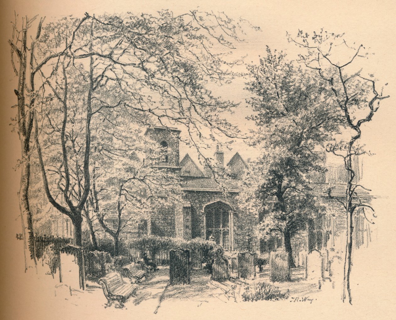 La Capilla Real, Palacio de Saboya, 1902 de Thomas Robert Way