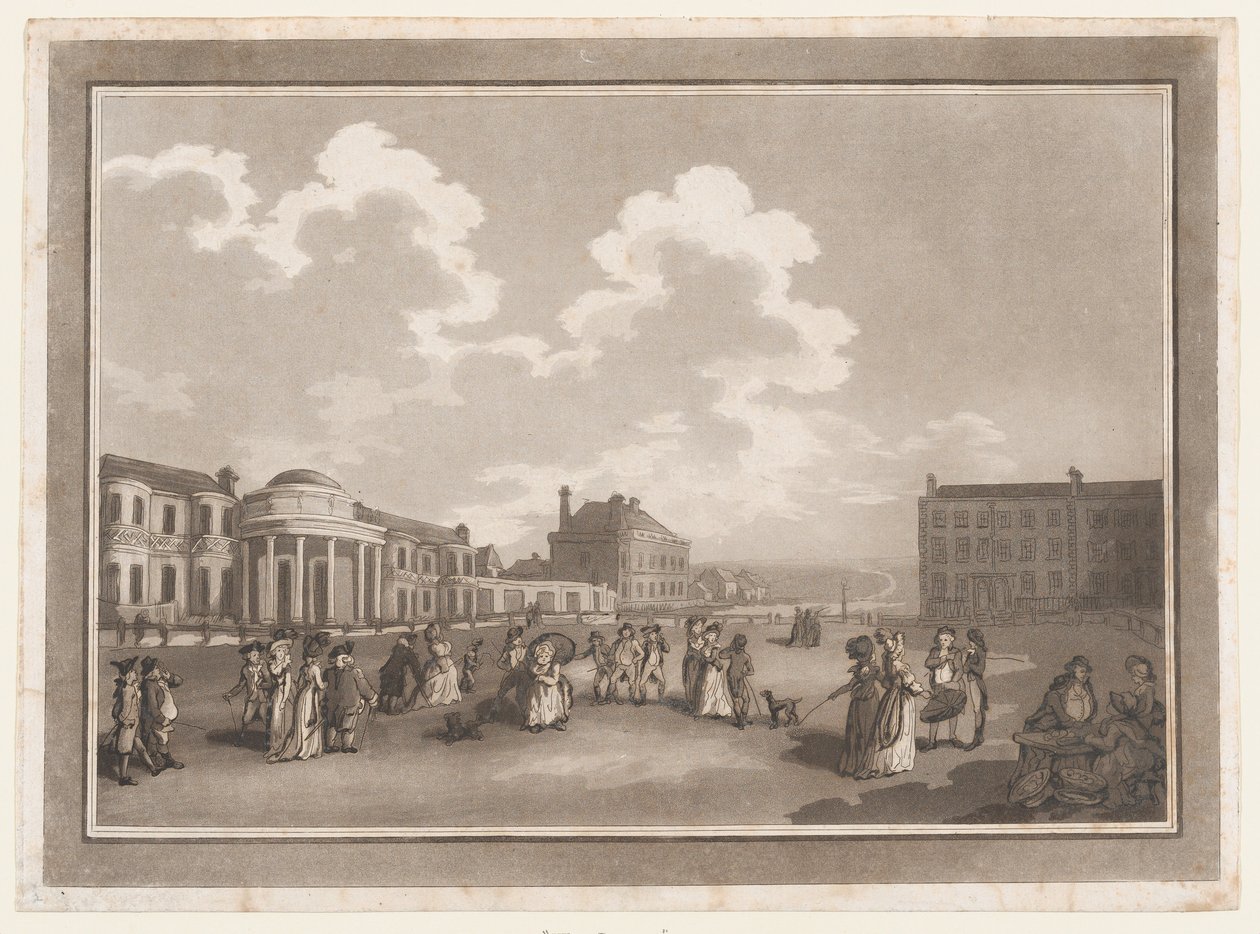 The Steine Una Excursión a Brighthelmstone de Thomas Rowlandson, Samuel Alken