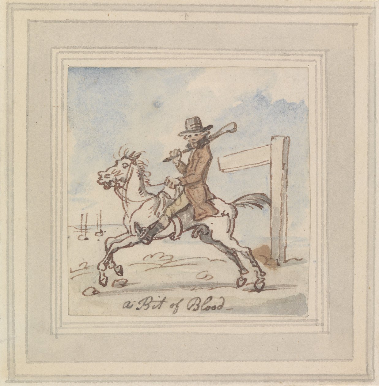 Un poco de sangre de Thomas Rowlandson