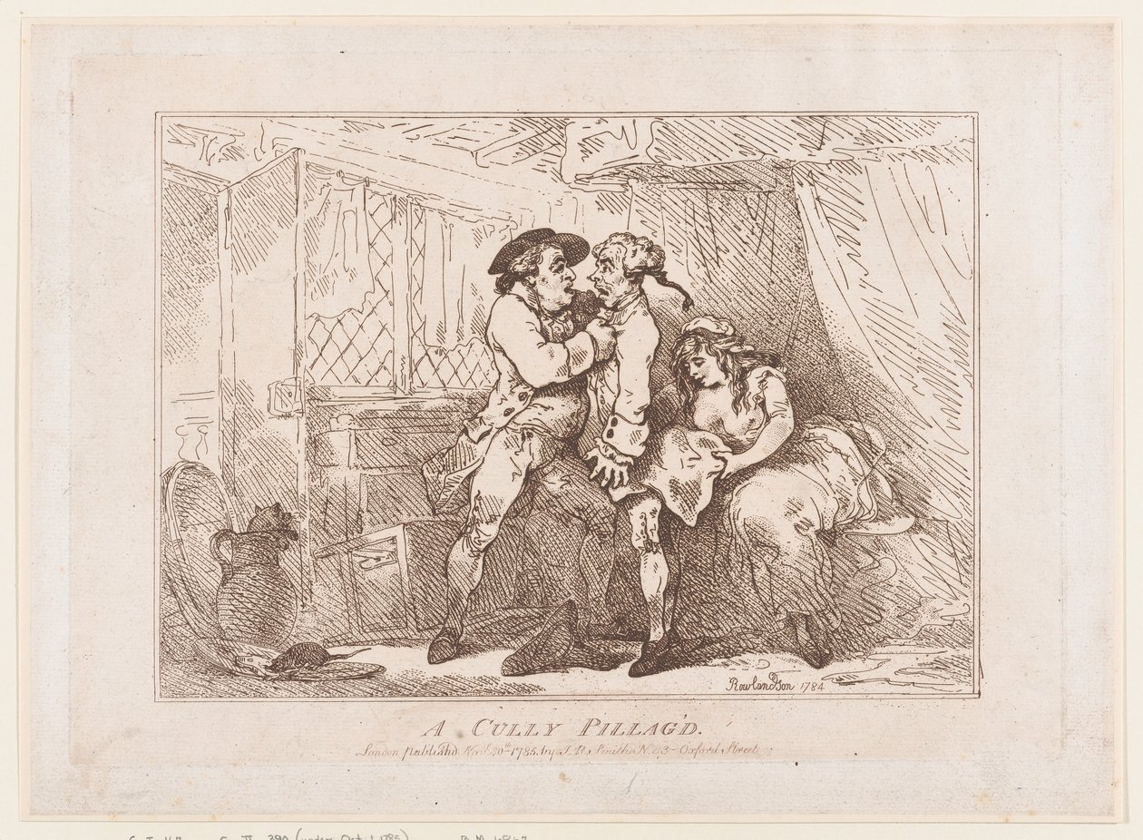A Cully saqueado de Thomas Rowlandson