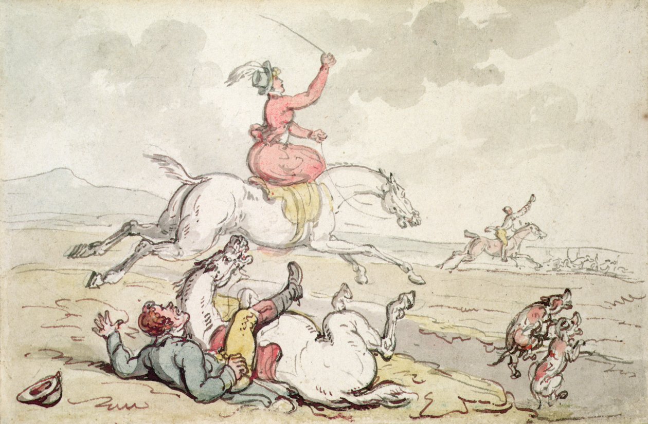 Un Incidente de Caza de Thomas Rowlandson