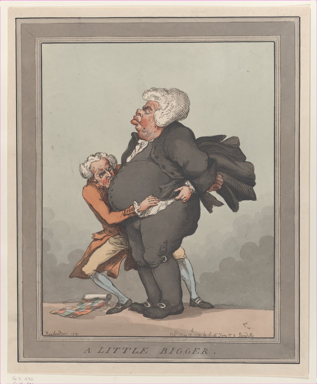 Un poco más grande de Thomas Rowlandson