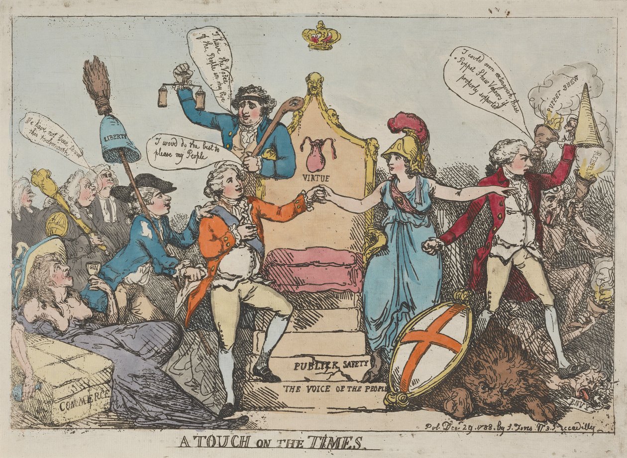 Un toque de la época de Thomas Rowlandson