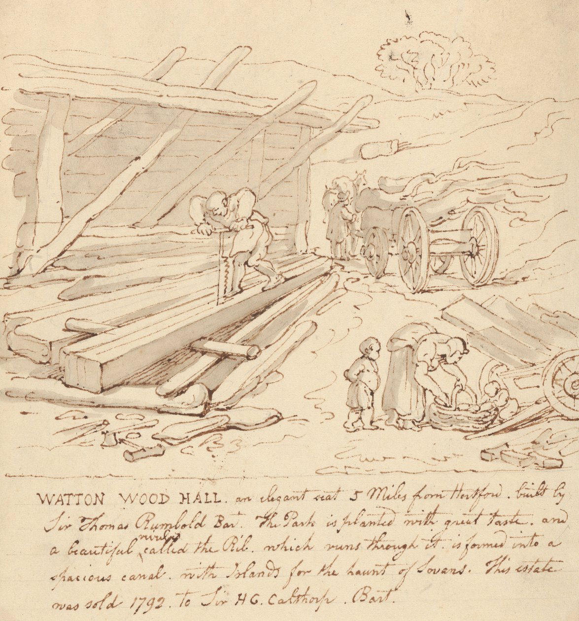 Sorteo del álbum de Thomas Rowlandson