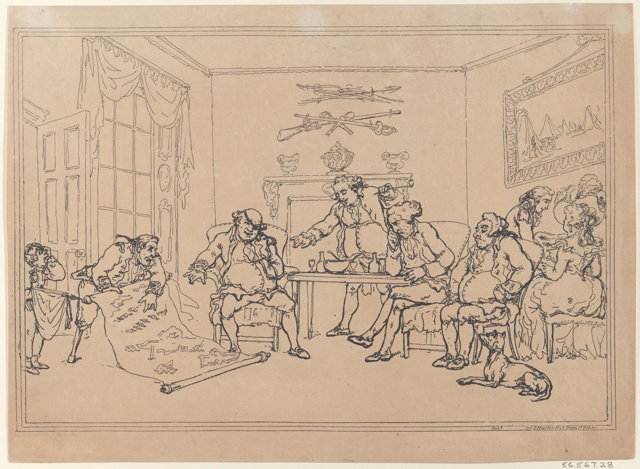 Ejército, 5 de noviembre de 1787 de Thomas Rowlandson