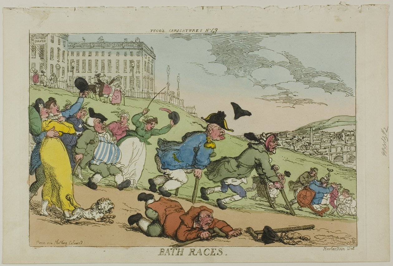 Bath Races, de Tegg