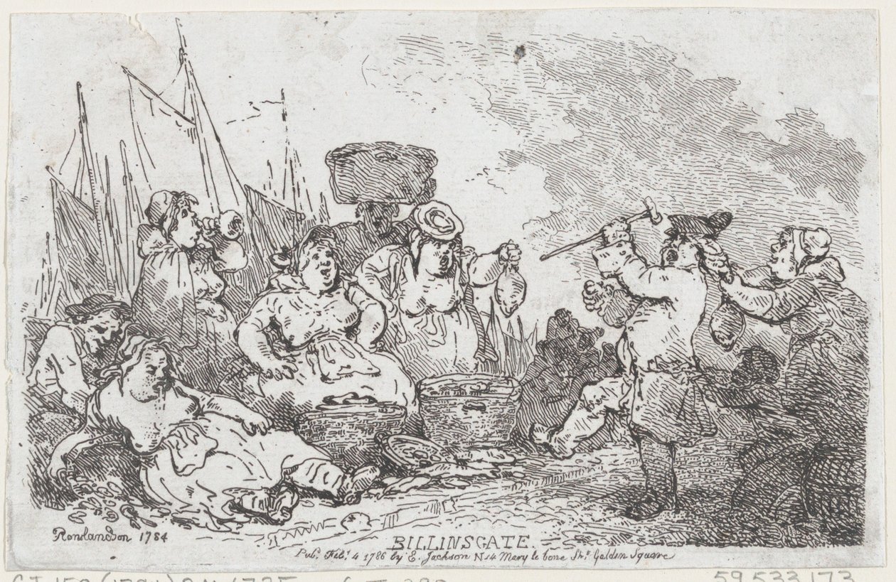 Billingsgate de Thomas Rowlandson