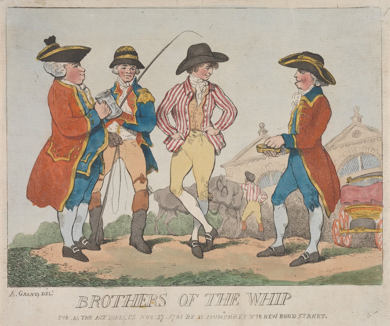 Hermanos del látigo de Thomas Rowlandson