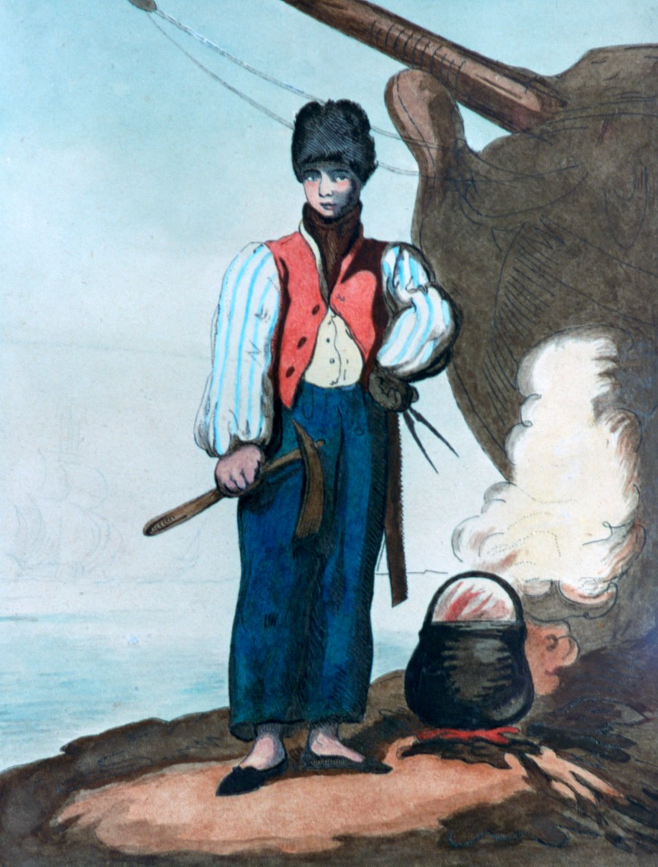 Carpintero, 1799 de Thomas Rowlandson