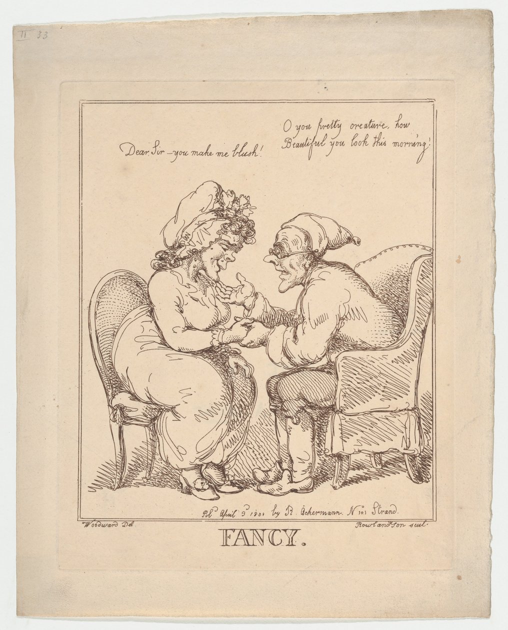 Elegante de Thomas Rowlandson