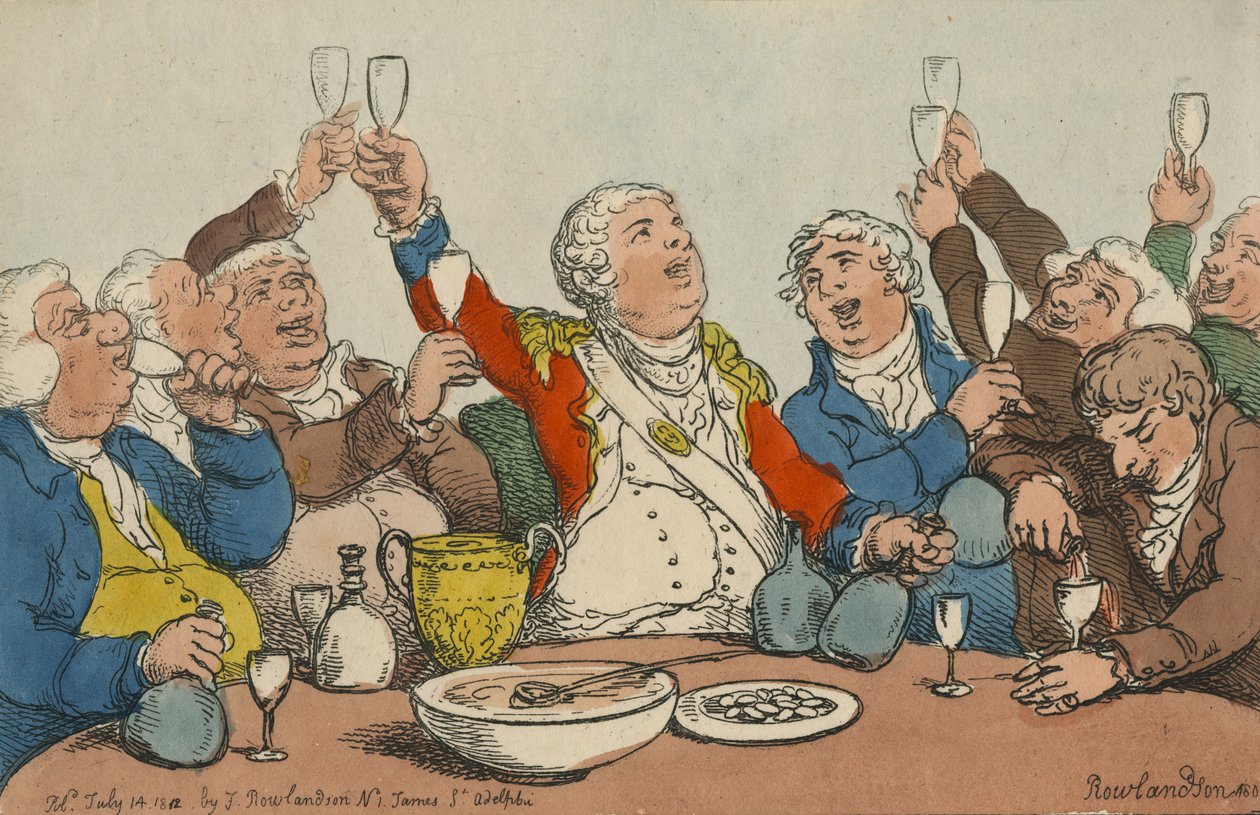 Gusanos luminosos de Thomas Rowlandson