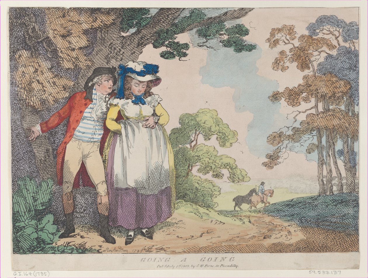 Yendo, yendo de Thomas Rowlandson