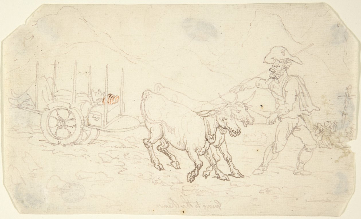 Retirarse por enfermedad a la retaguardia de Thomas Rowlandson