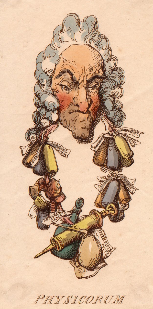 Directores: Physicorum de Thomas Rowlandson