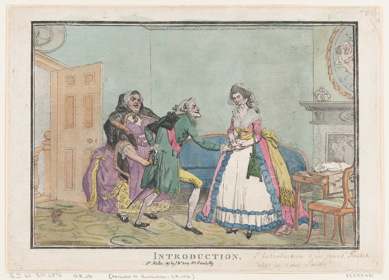 Introducción, 30 de noviembre de 1793 de Thomas Rowlandson