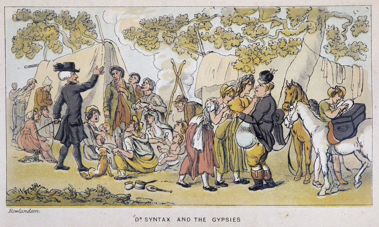 El doctor y los gitanos (o romaníes) - en "Doctor Syntax