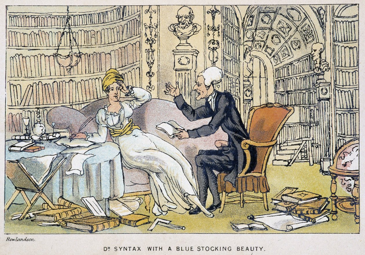 El doctor y una intelectual - en "Doctor Syntax