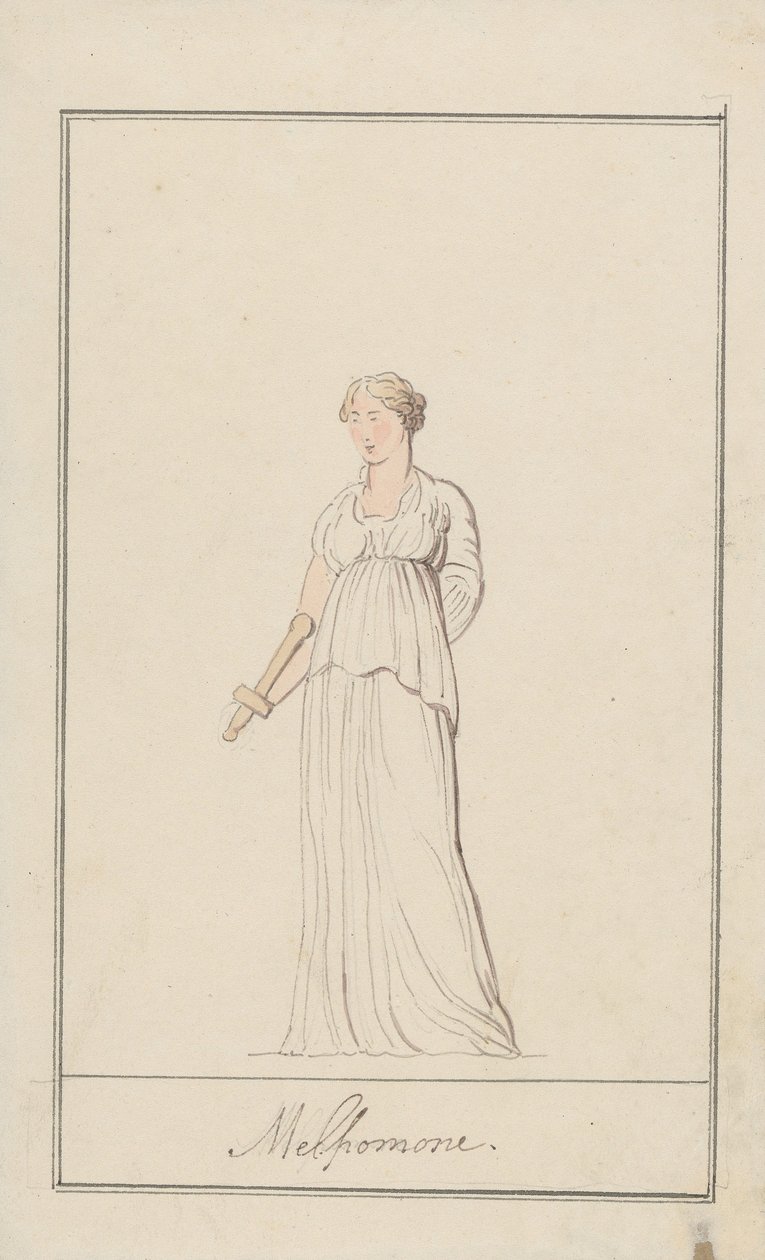 Melpómene de Thomas Rowlandson