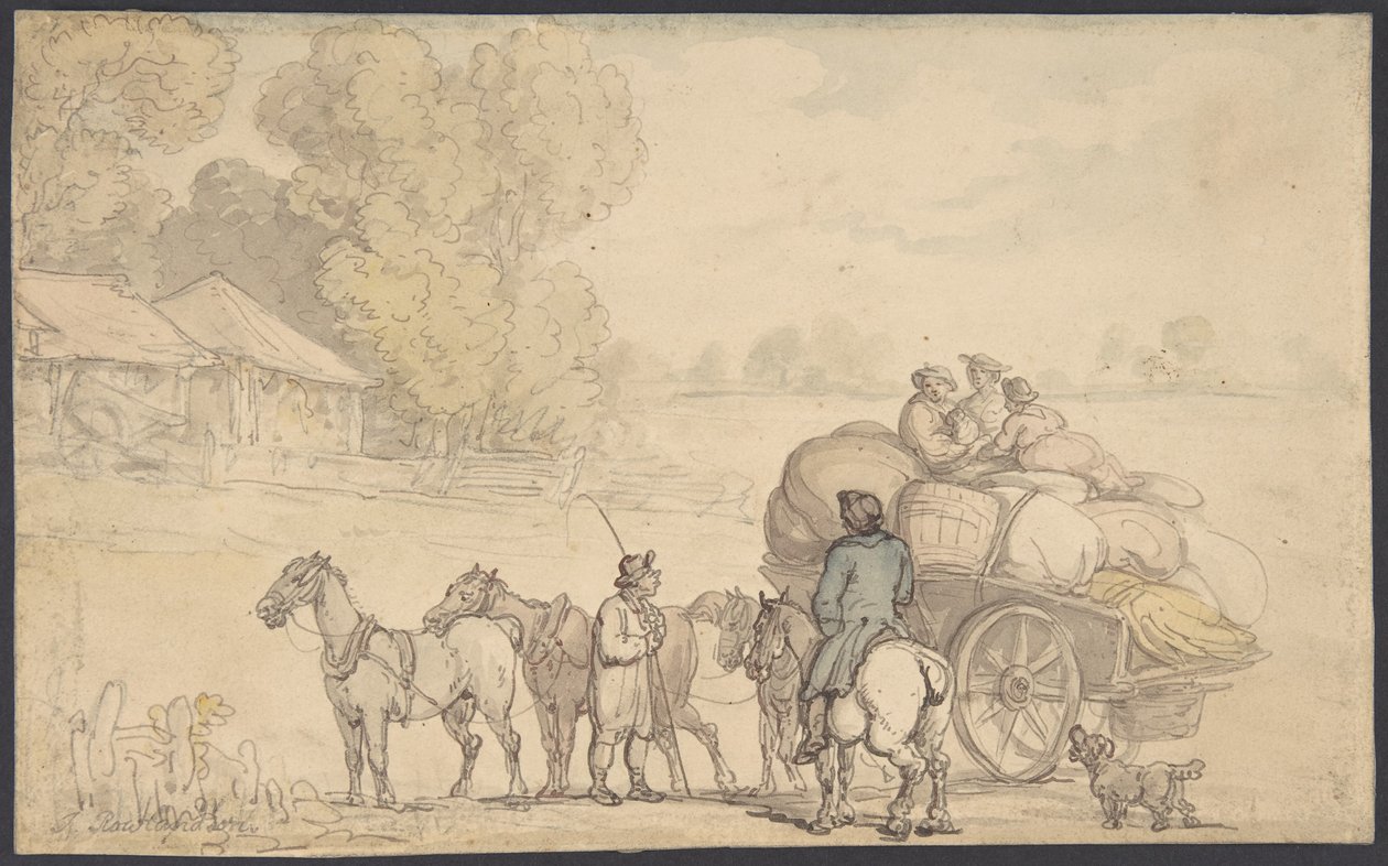 Migrantes de Thomas Rowlandson