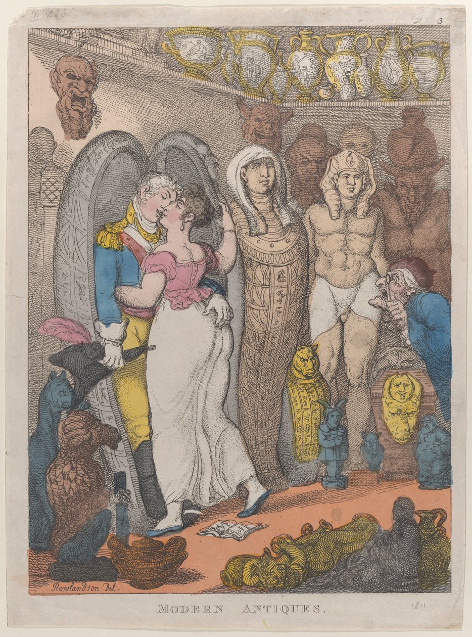 Antigüedades modernas, 1811 de Thomas Rowlandson
