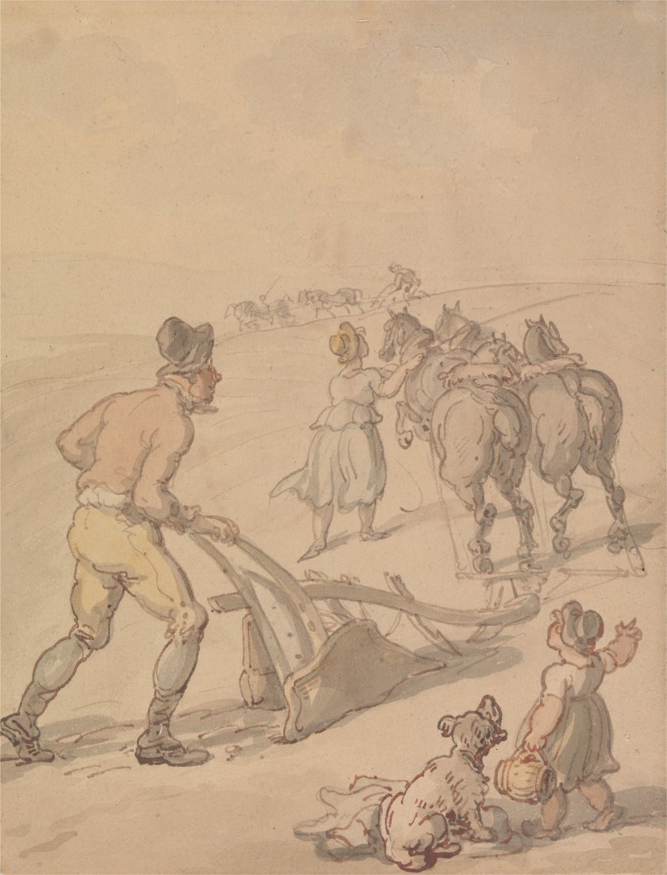 Arado de Thomas Rowlandson