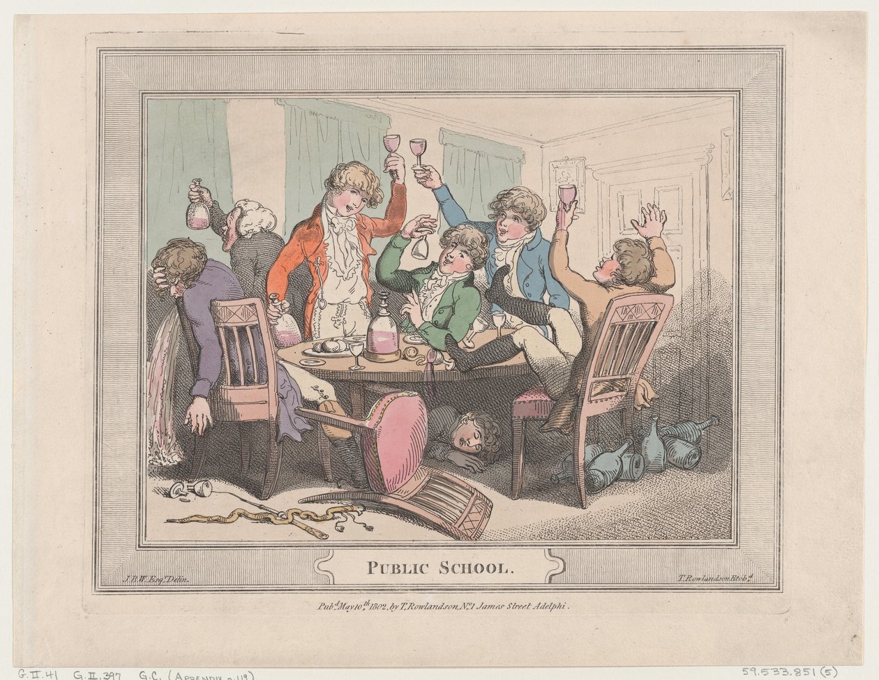 Escuela pública de Thomas Rowlandson