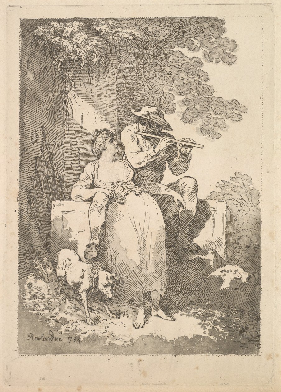 Descanso del trabajo en días soleados de Thomas Rowlandson
