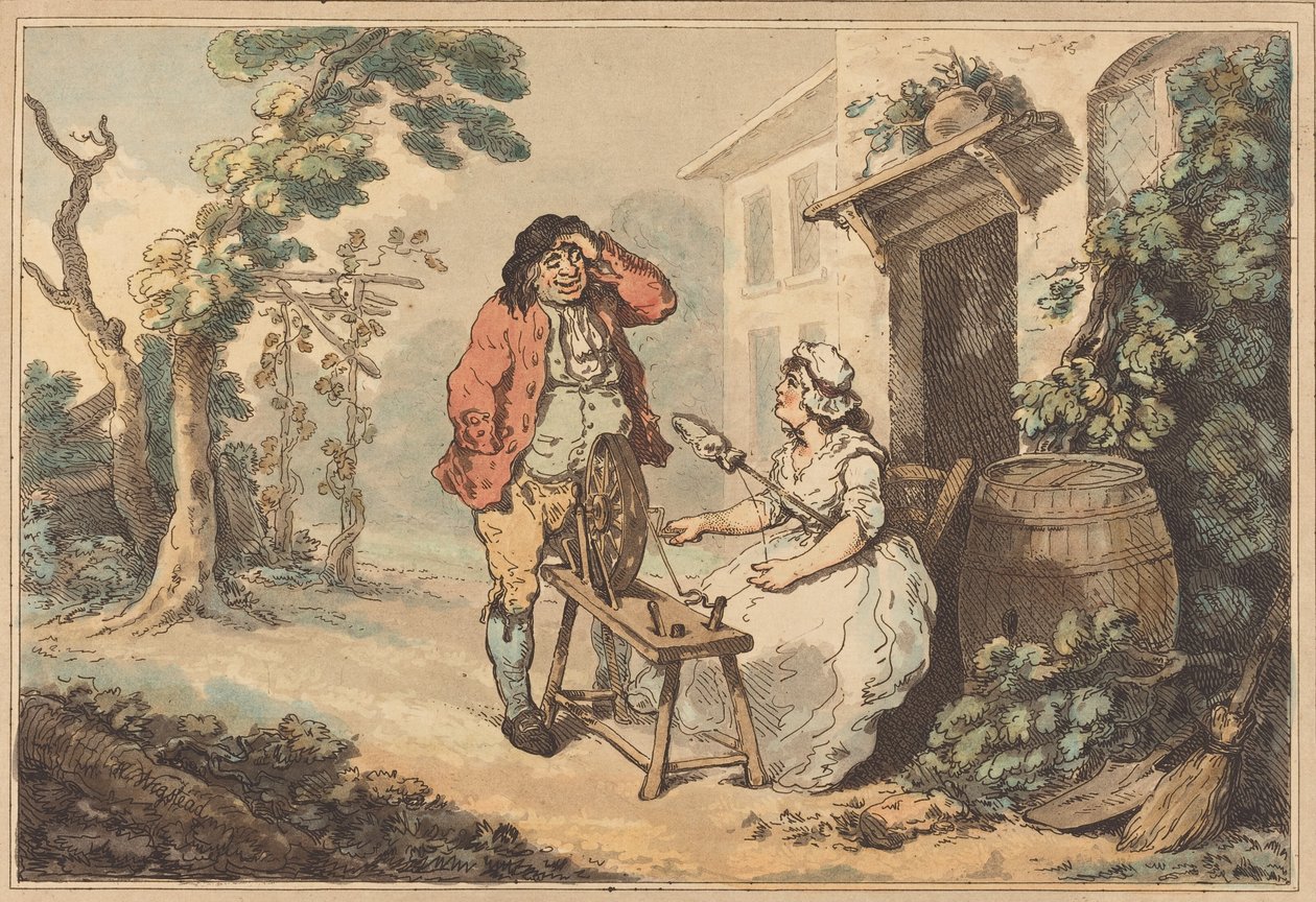 Cortejo Rústico de Thomas Rowlandson