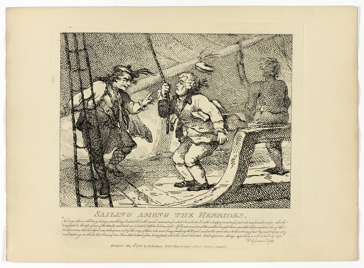 Navegando entre las Hébridas, de Boswell