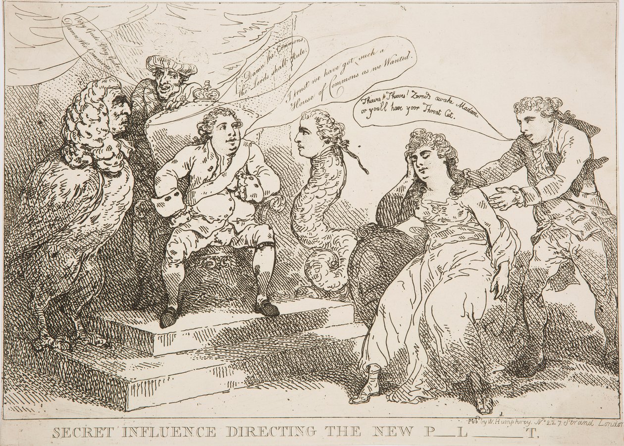 La influencia secreta que dirige el nuevo P-l-t de Thomas Rowlandson