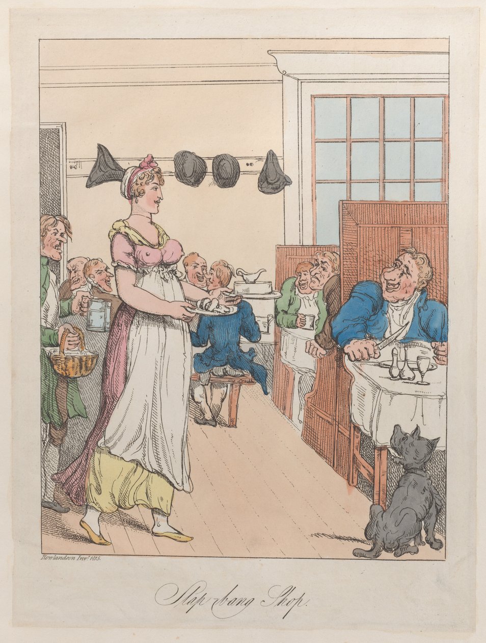 Tienda Slap-Bang de Thomas Rowlandson
